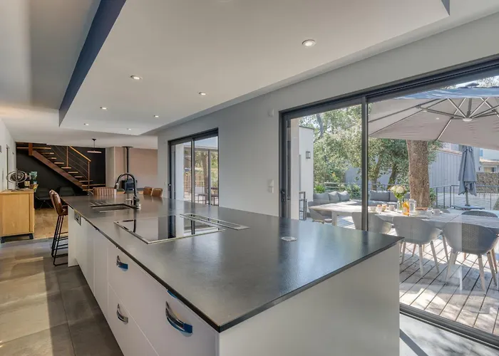 Villa des Dunes Spa 600m van strand Rolstoeltoegankelijk 8 pers Villa Brem Sur Mer